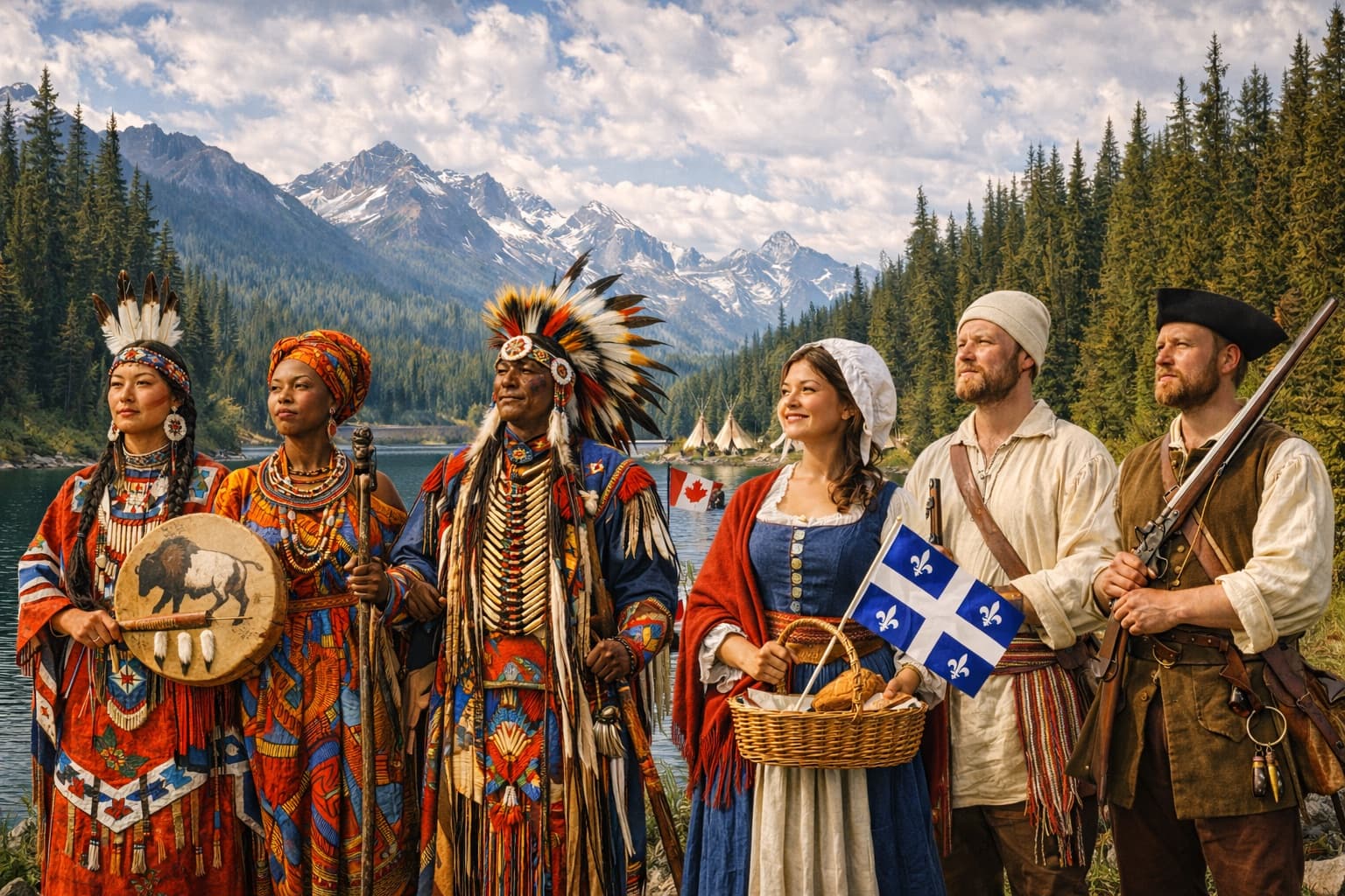 Membres de la communauté Base Québec, toutes origines réunies